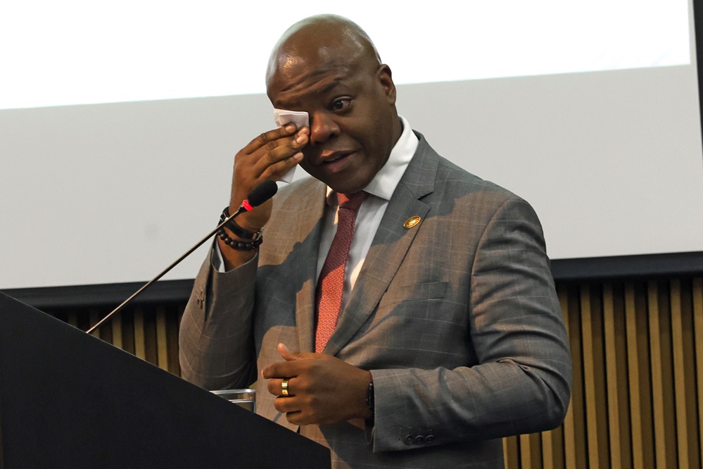 O ex-ministro dos  Direitos Humanos, Silvio Almeida