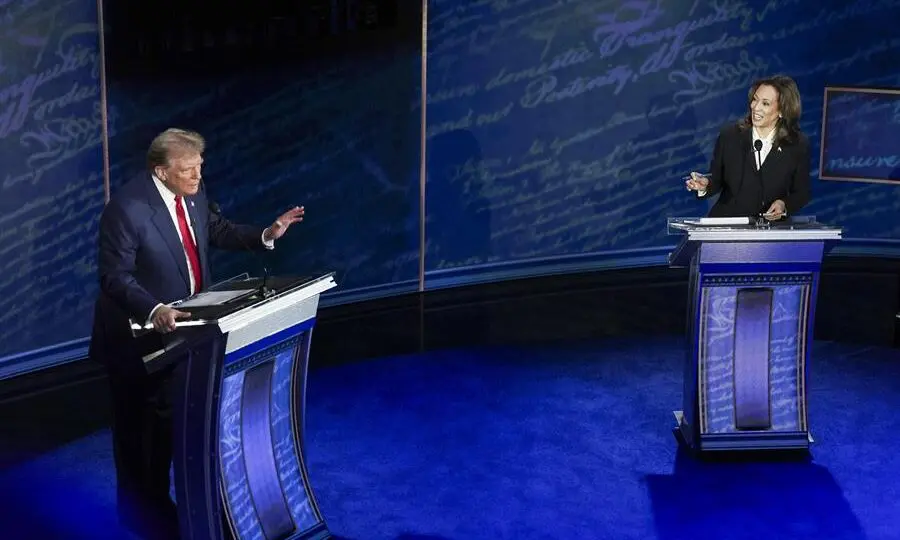 Em debate nos EUA, Trump chama Kamala de “marxista” e democrata defende o aborto