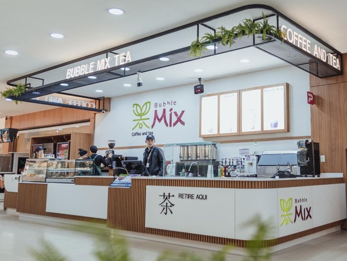 Bubble Mix é especializada em bubble tea.