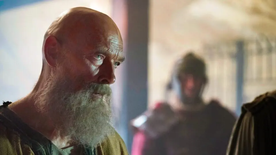 O ator britânico James Faulkner no papel-título do filme 'Paulo, o Apóstolo de Cristo' (2018), de Andrew Hyatt.