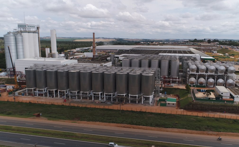 Unidade da Heineken em Ponta Grossa é uma das maiores do Brasil.