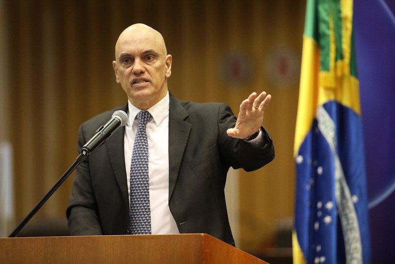 O ministro do STF, Alexandre de Moraes