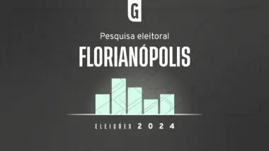 Pesquisa à prefeitura de Florianópolis entrevistou 852 eleitores