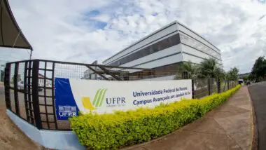 Campus Avançado da UFPR em Jandaia do Sul, onde foi criado o curso superior de graduação em Inteligência Artificial.