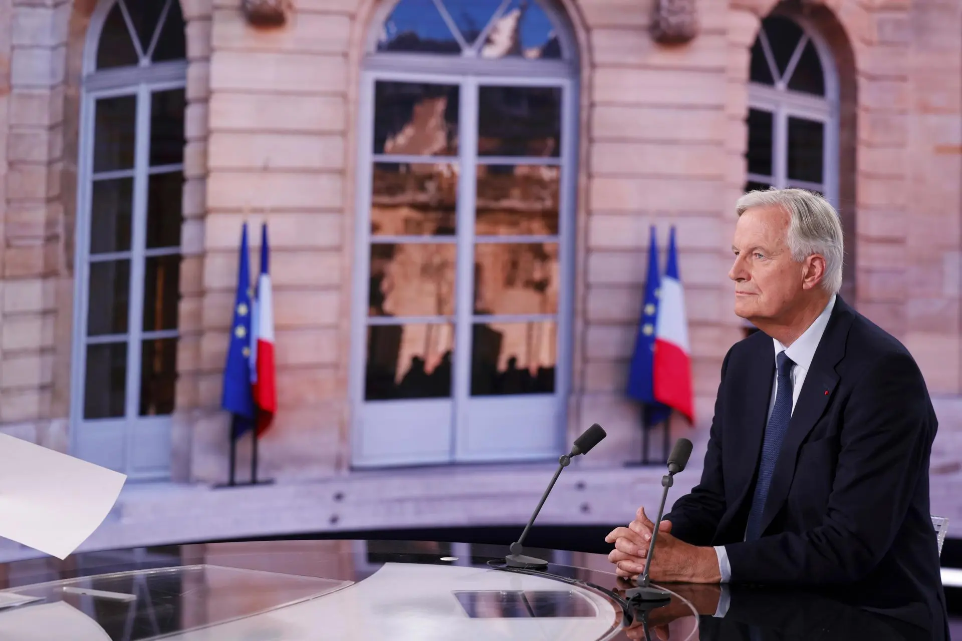 Michel Barnier, novo primeiro-ministro do governo do presidente francês Emmanuel Macron, renovado em eleições de 2024.