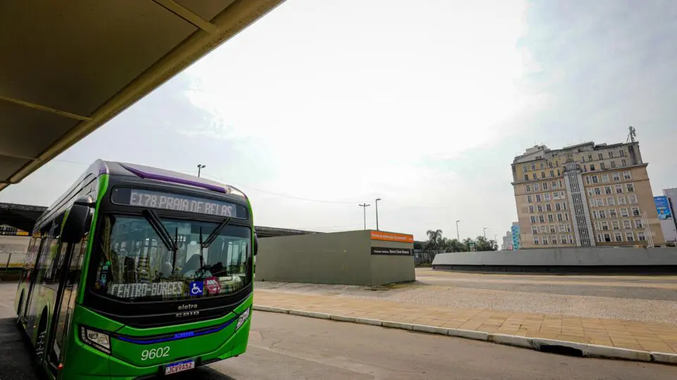 Ônibus elétrico Porto Alegre