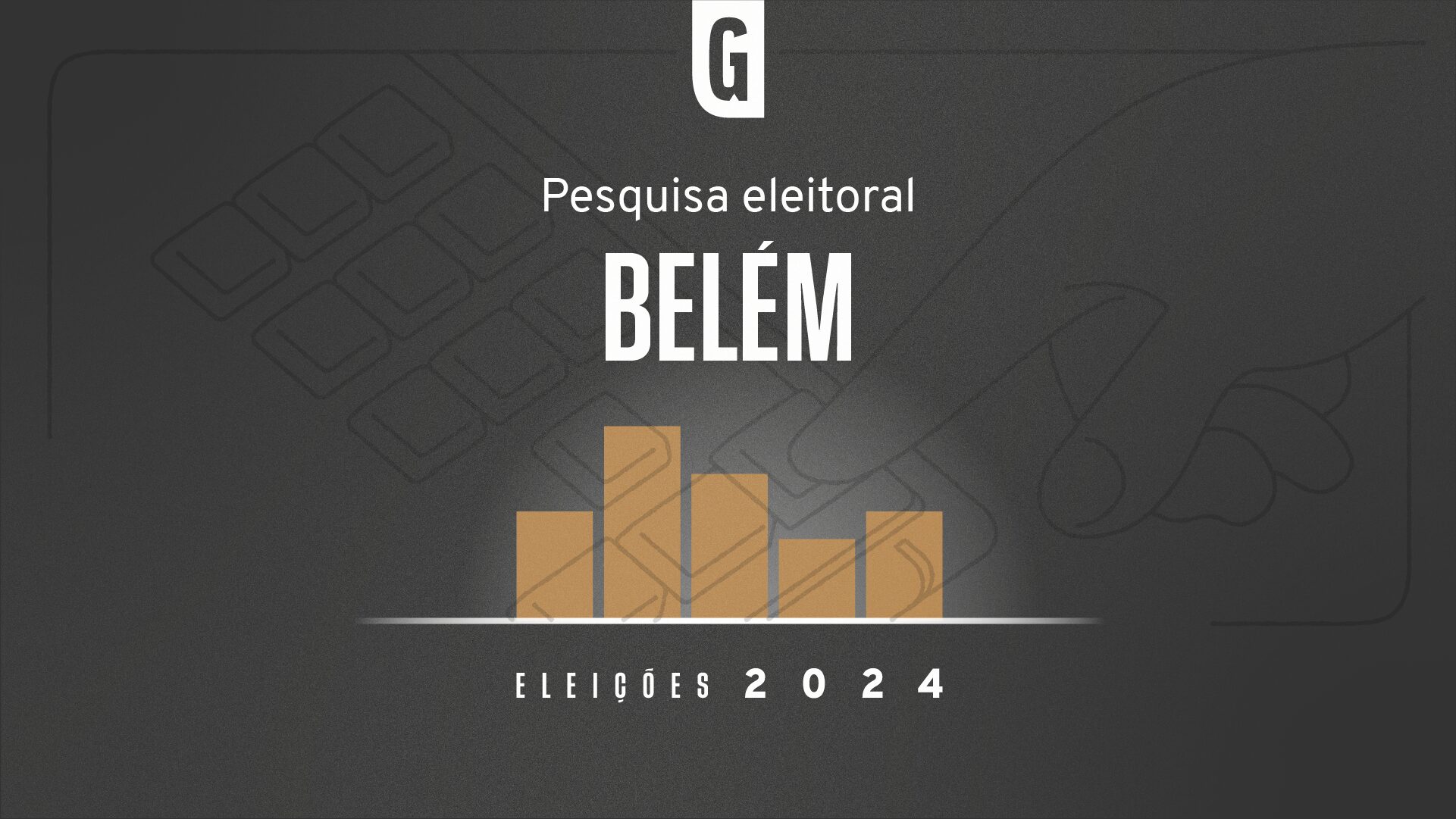 Real Time Big Data entrevistou 1.000 eleitores em Belém.
