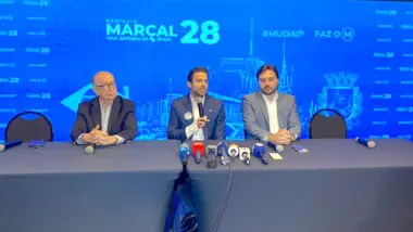 “Eu não tenho o sonho de ser prefeito e nem presidente, eu tenho a missão de contribuir para essa cidade", disse o candidato Pablo Marçal (PRTB).