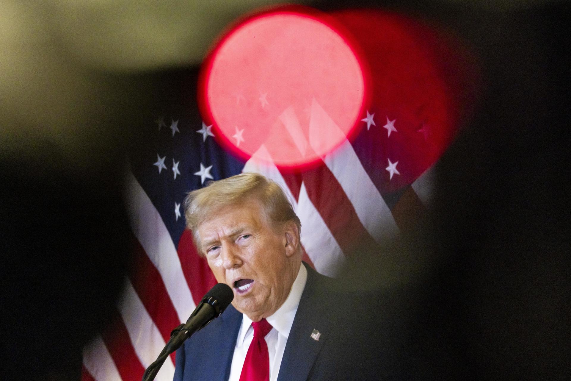 Donald Trump, candidato republicano à presidência dos EUA