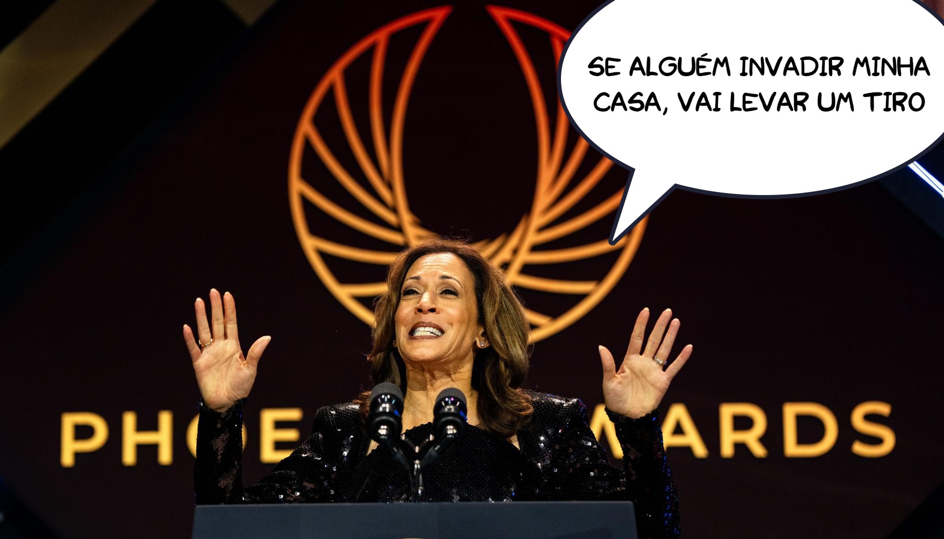 Kamala Harris, a desarmamentista: &#8220;Se alguém invadir minha casa, vai levar um tiro&#8221;