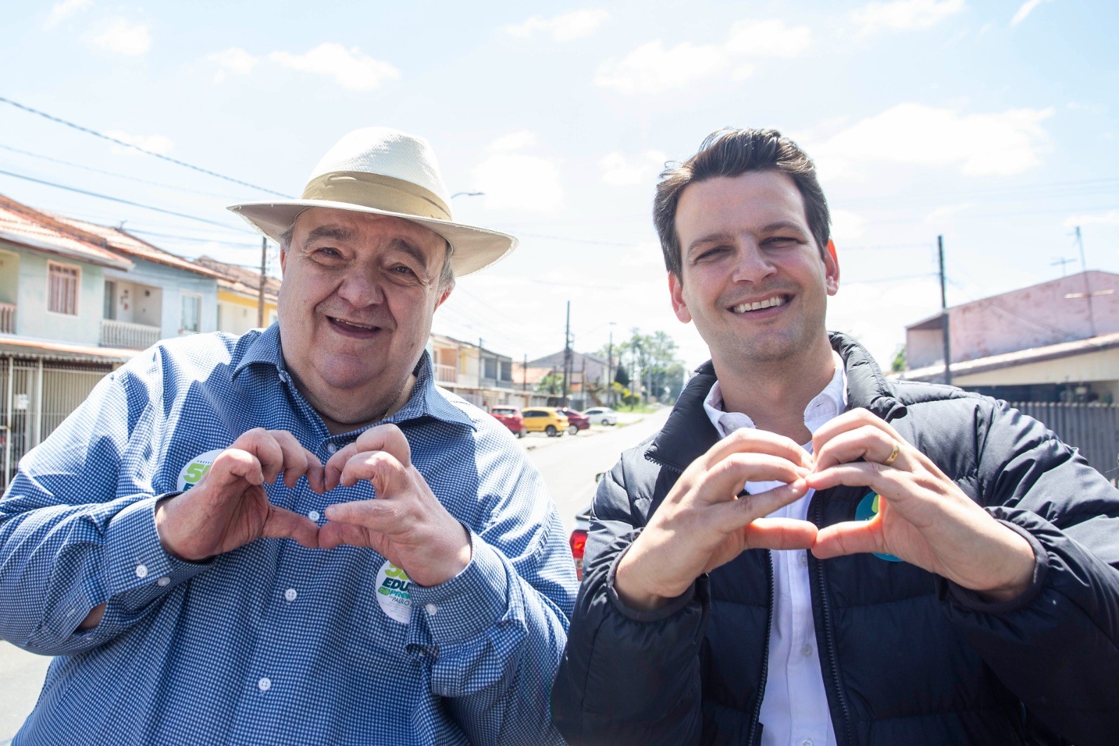 Eduardo Pimentel é o candidato do PSD e atual vice-prefeito de Rafael Greca em Curitiba (PR).