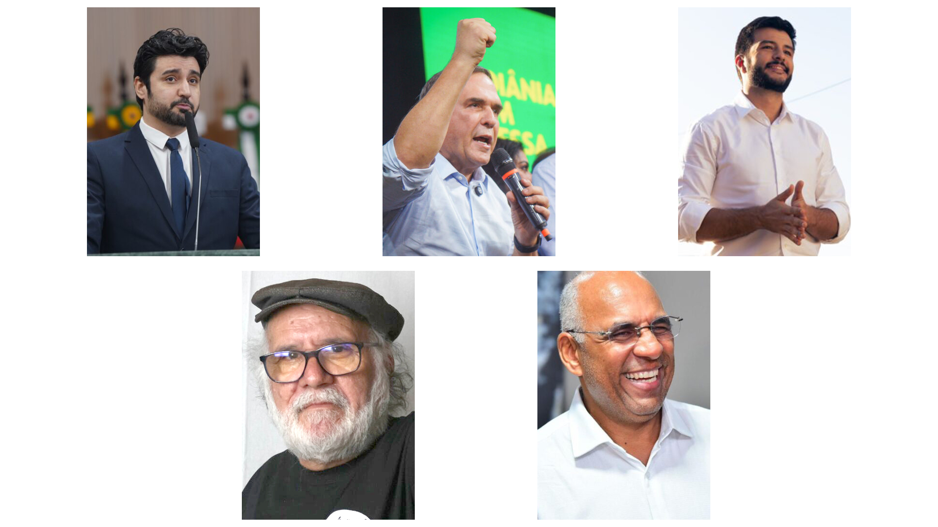 Em Goiânia, Gazeta do Povo entrevistou os candidatos Fred Rodrigues (PL), Mabel (União), Matheus Ribeiro (PSDB), Professor Pantaleão (UP) e Rogério Cruz (Solidariedade).