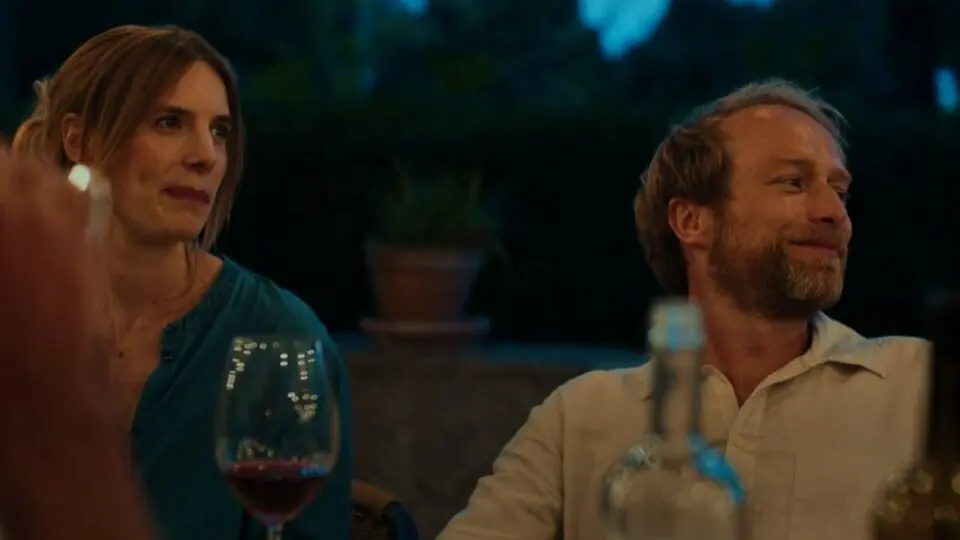 Os personagens Louise e Bjørn, do filme dinamarquês "Não Fale o Mal".