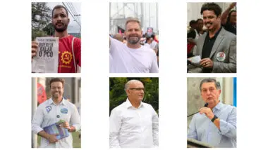 Em Florianópolis, a Gazeta do Povo entrevistou os candidatos Brunno Dias (PCO), Lela (PT), Marquito (Psol), Pedrão (PP), Portanova (Avante) e Topázio (PSD).