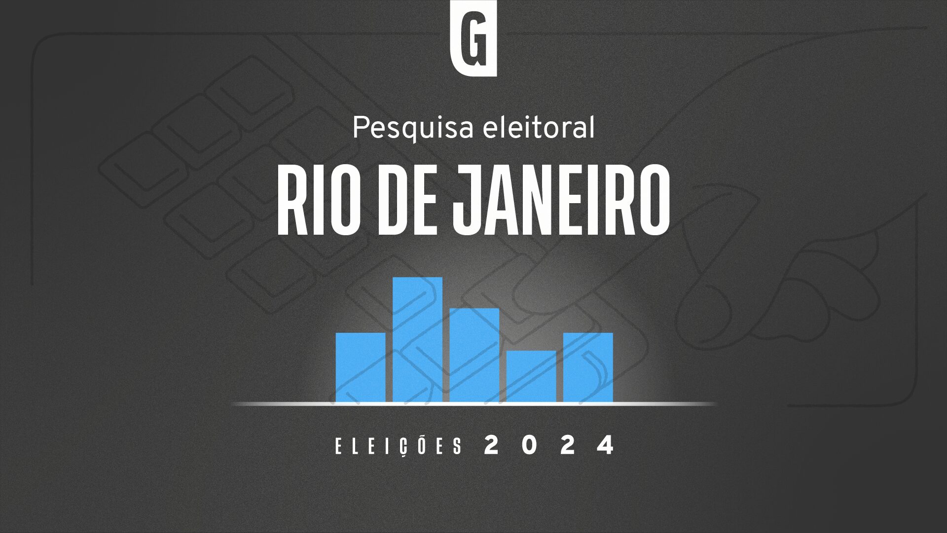 Datafolha entrevistou 1.106 eleitores no Rio de Janeiro.
