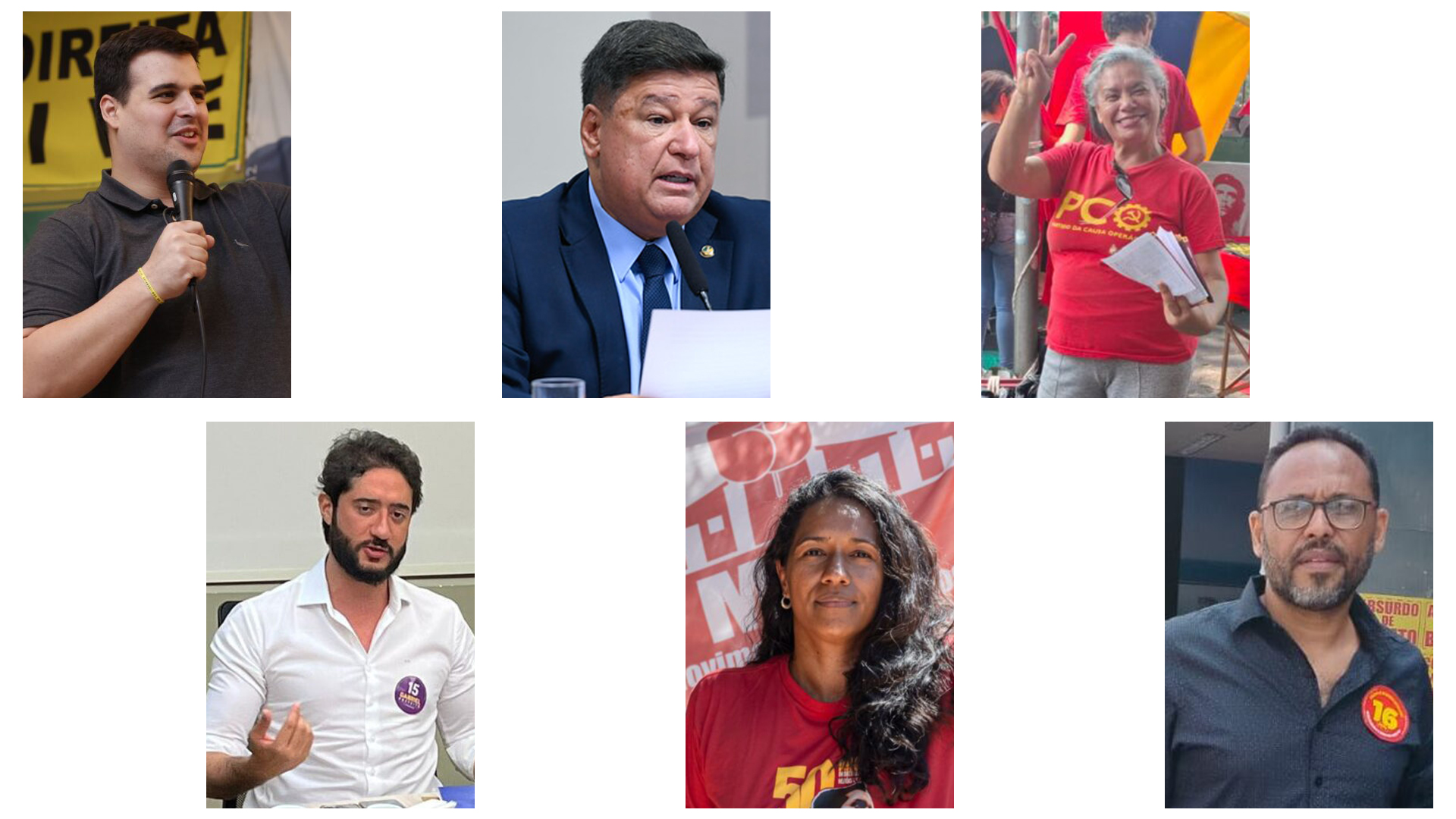 Em Belo Horizonte, a Gazeta do Povo entrevistou os candidatos Bruno Engler (PL), Carlos Viana (Podemos), Lourdes Francisco (PCO), Gabriel Azevedo (MDB), Indira Xavier (UP) e Wanderson Rocha (PSTU).