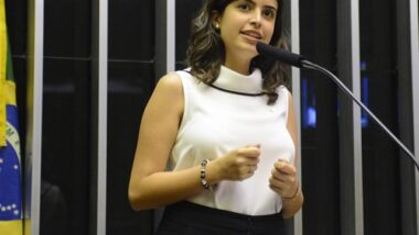 A deputada federal Tabata Amaral