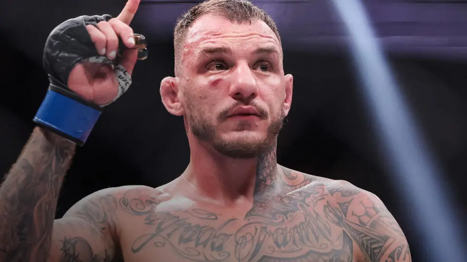 Renato "Moicano": brasileiro criticou Emmanuel Macron em pleno UFC Paris.