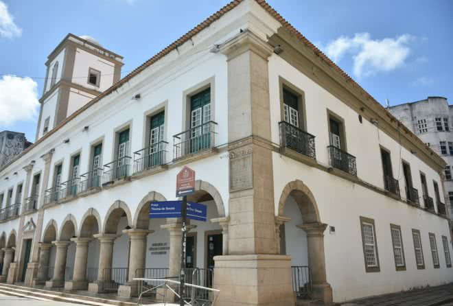 Fachada da Câmara Municipal de Salvador