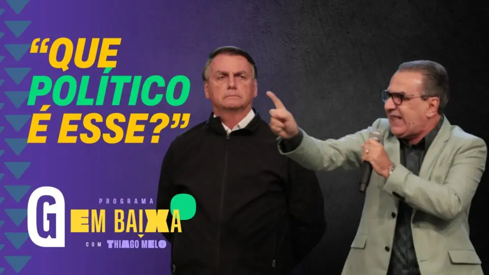 O comentarista Thiago Melo fala das bravatas de Malafaia contra Bolsonaro e o "desdém" do ex-presidente pela braveza do líder religioso