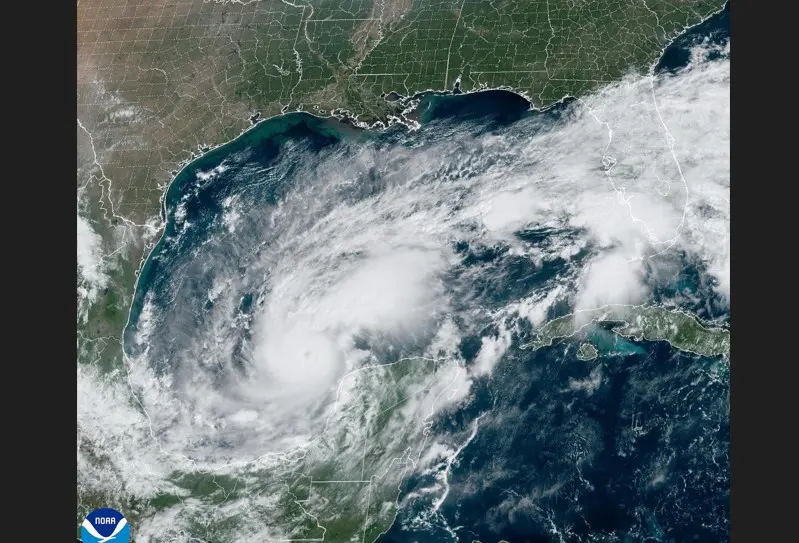 Astronauta grava vídeo impressionante mostrando movimentação do furacão Milton