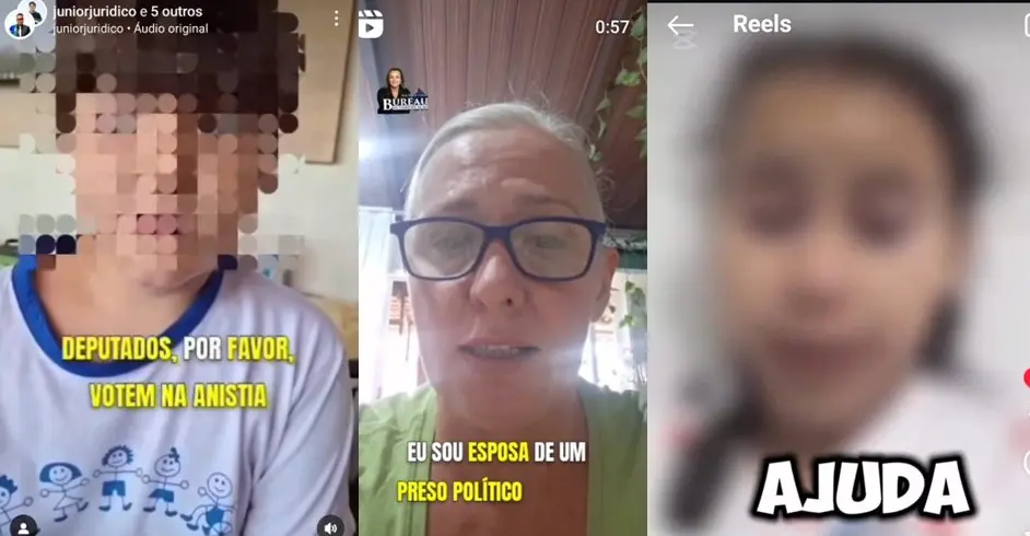 Os vídeos têm o objetivo de mostrar a realidade dos presos do 8 de janeiro e incentivar mais pessoas a se posicionarem a favor da anistia