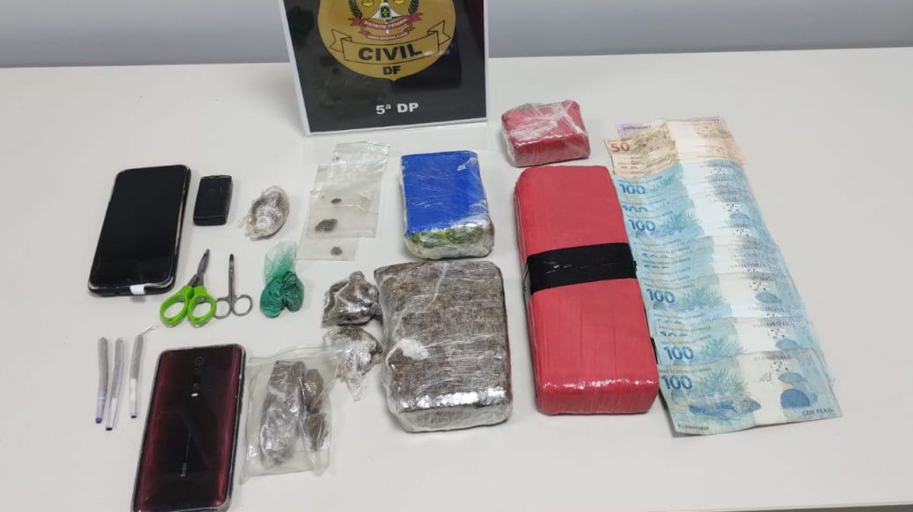 Operação aponta que servidor tinha uma rede de traficantes e vendia maconha e cocaína em estacionamento próximo ao STF.