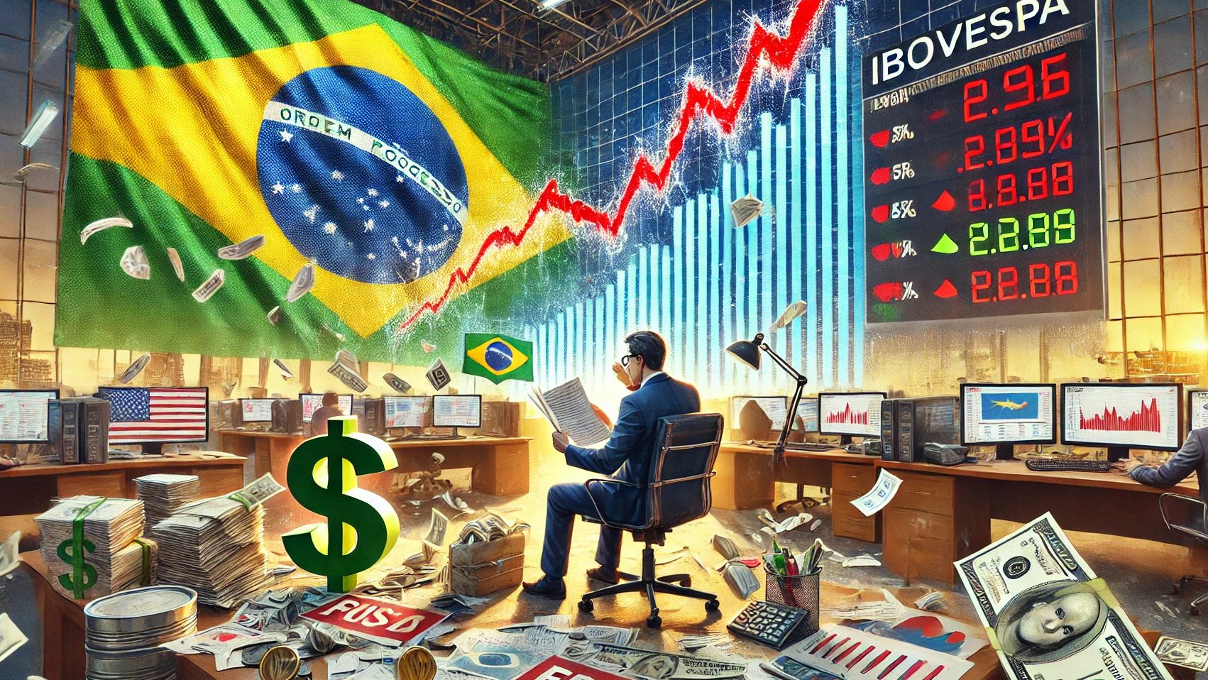 Gestores de fundos apontam que aumento dos juros e incertezas fiscais prejudicam ativos brasileiros.