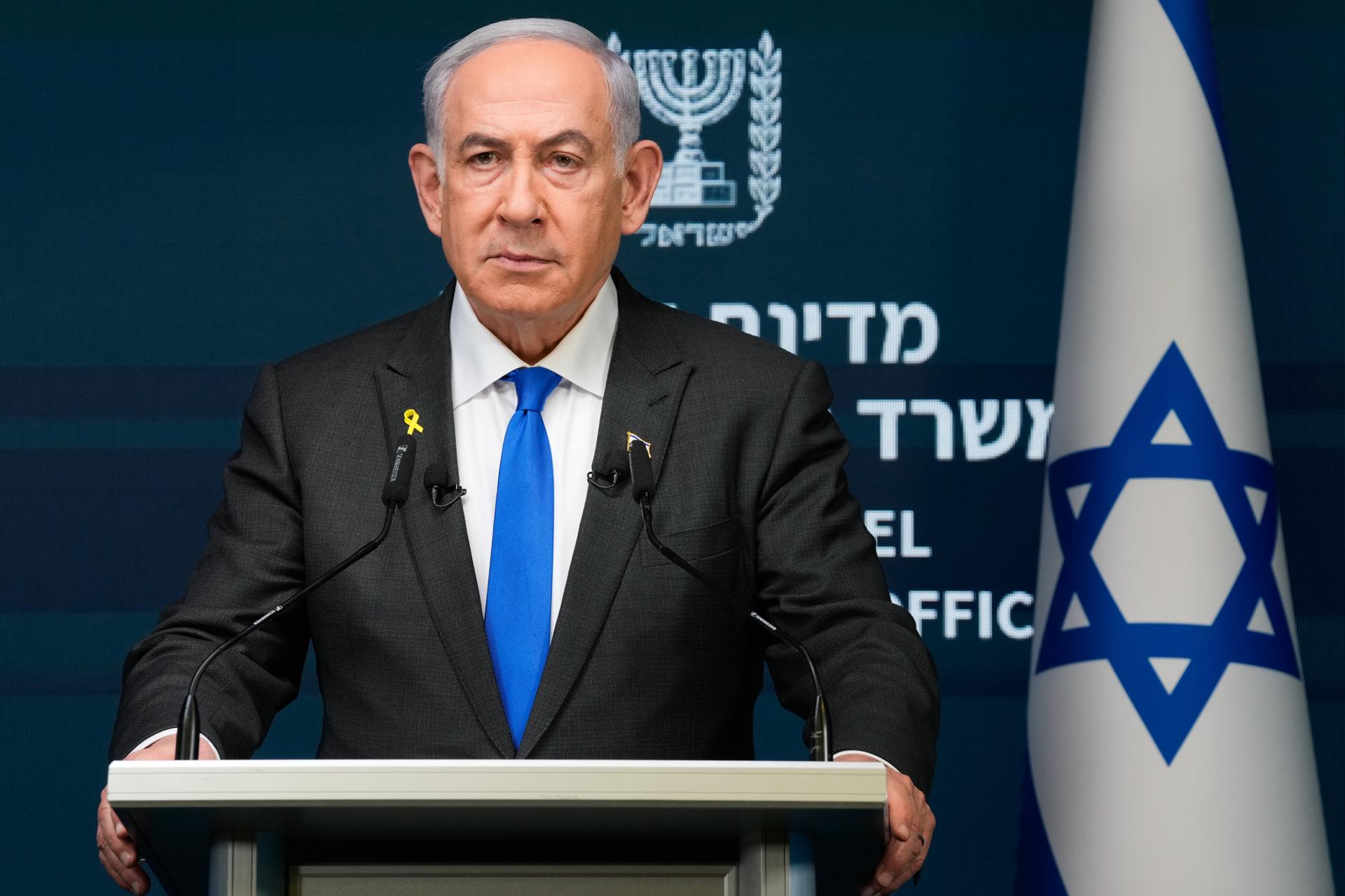 O primeiro-ministro de Israel, Benjamin Netanyahu