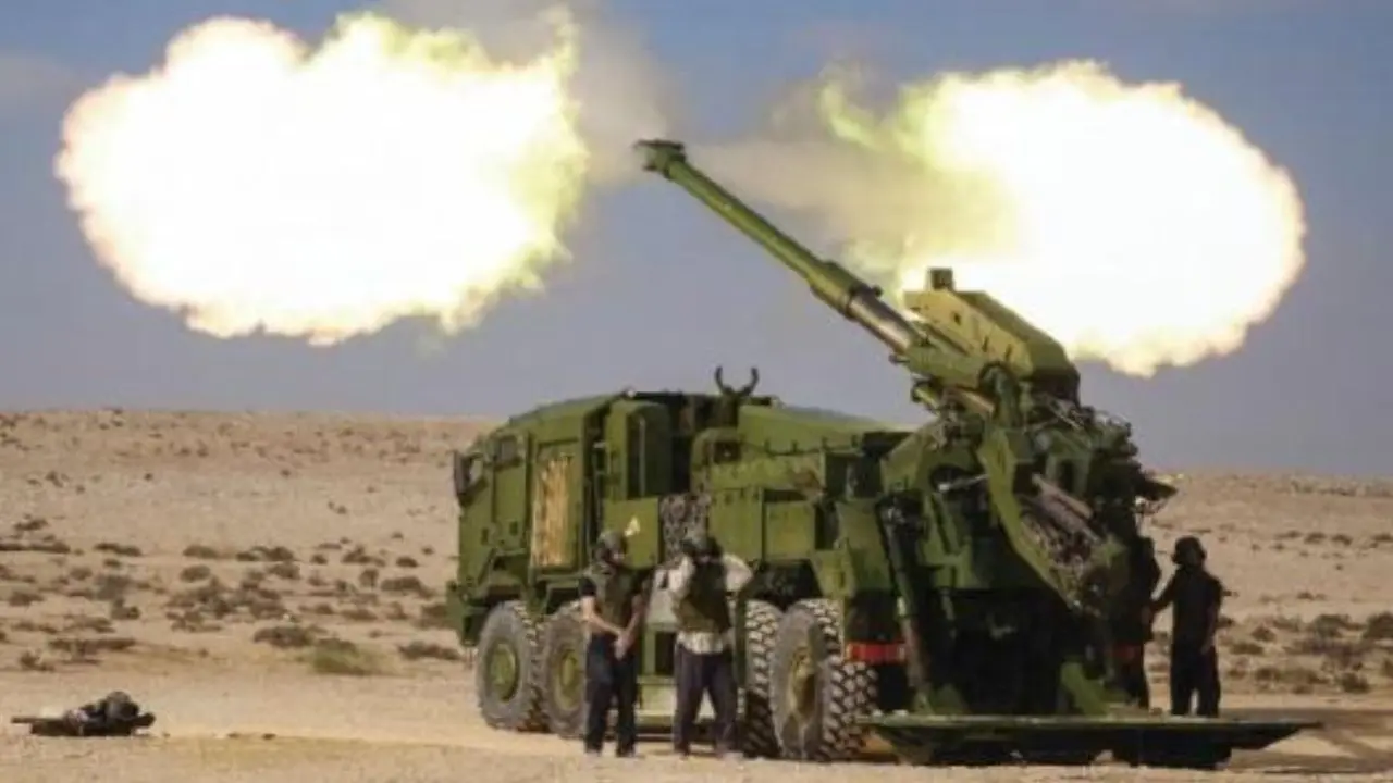 Obuseiro - Israel - Artilharia - israelense - Exército - Atmos