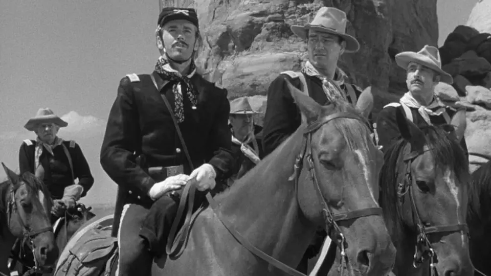Cena de Sangue de Heróis, primeiro filme da Trilogia da Cavalaria.