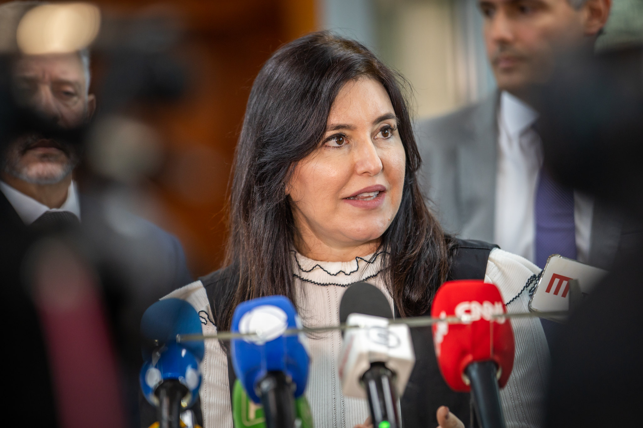 Tebet também disse que os supersalários do funcionalismo acima do teto constitucional são &#8220;ilegais e imorais&#8221;.