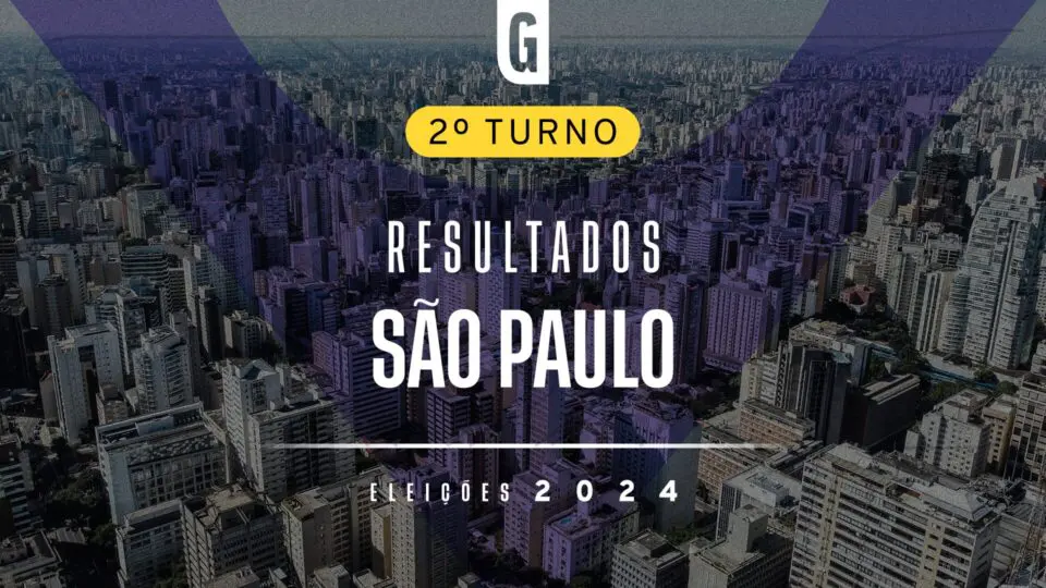 Veja o resultado das eleições em São Paulo no segundo turno.