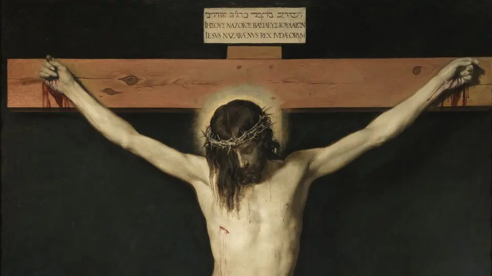 Detalhe de "Cristo Crucificado", de Diego Velazquez: Pedro Cardoso considerou morte de Jesus uma "derrota".