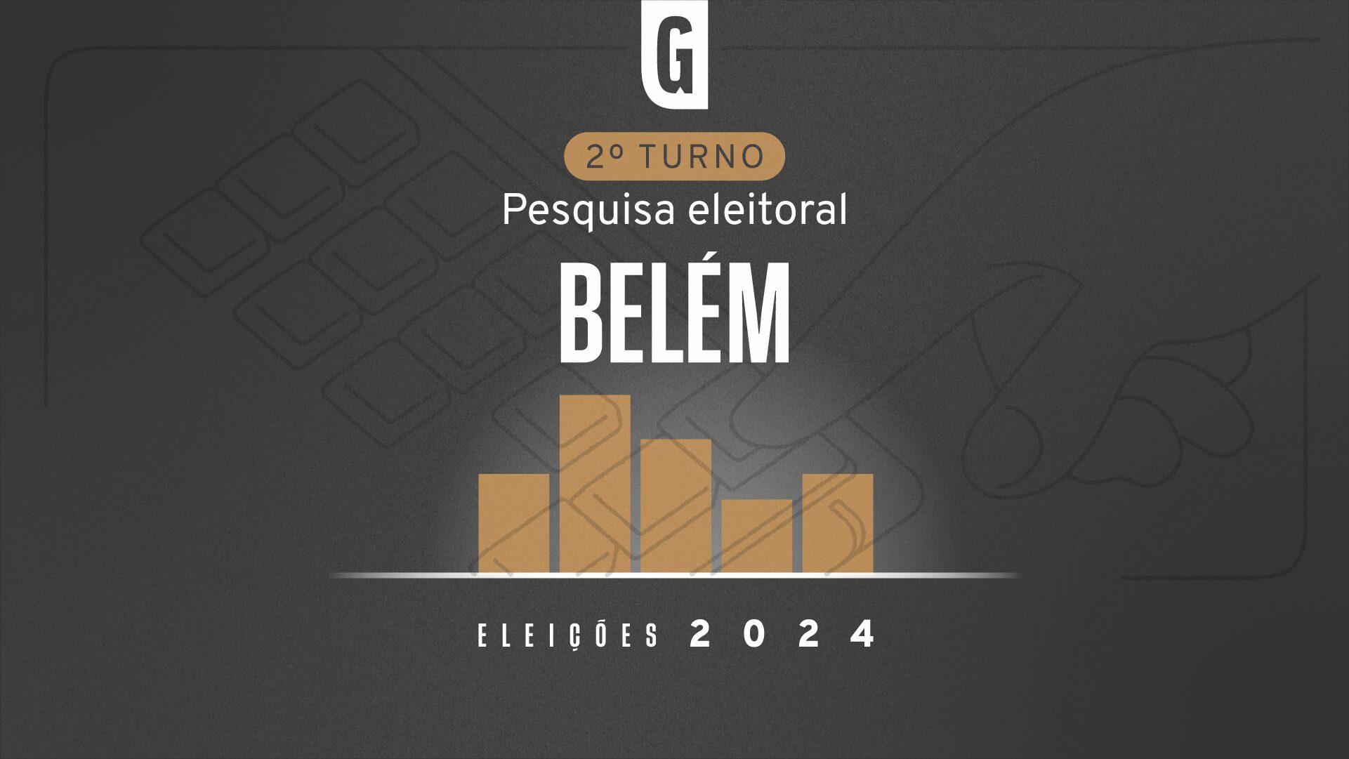 Quaest ouviu 900 eleitores em Belém.