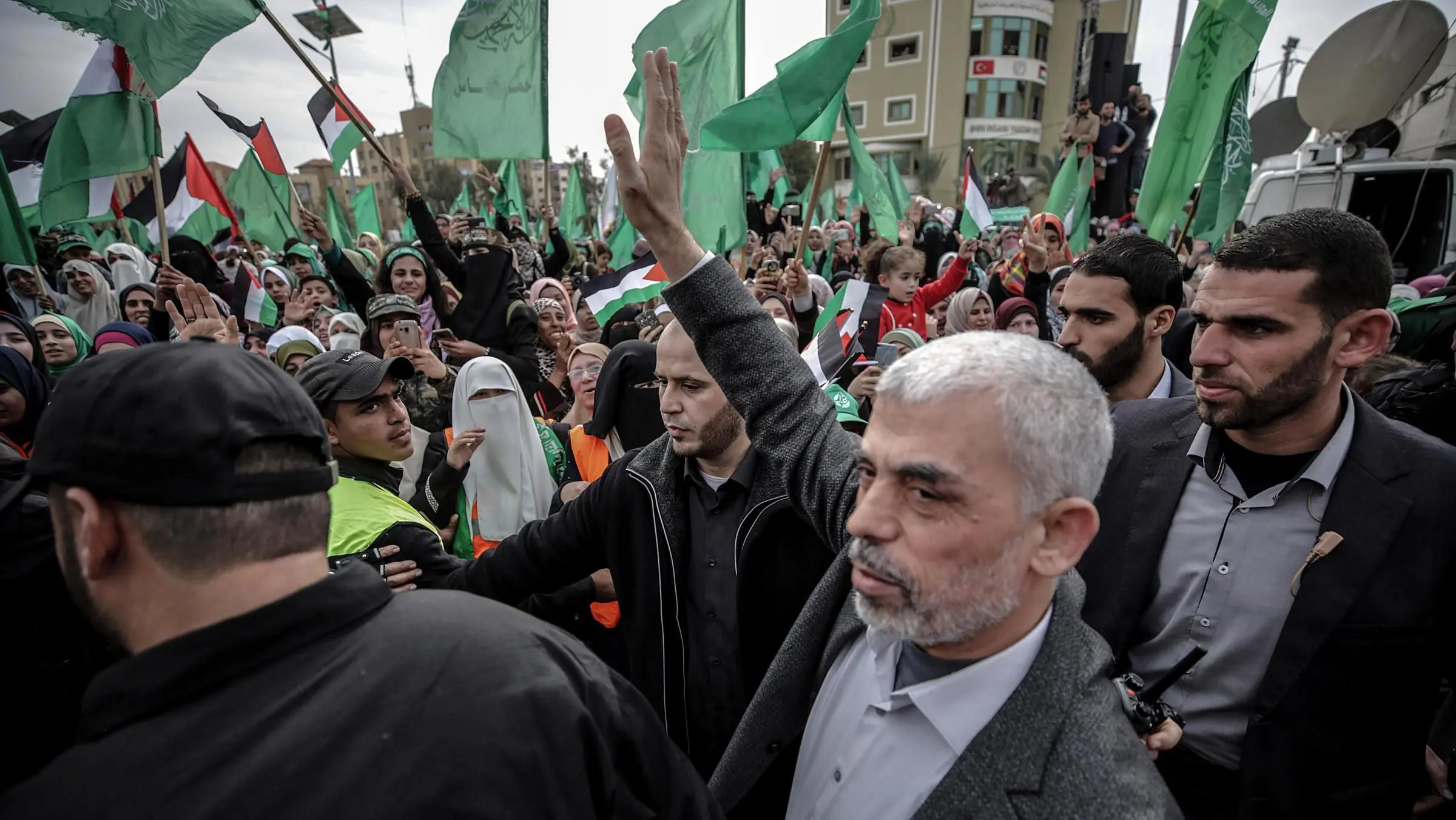 Yahya Sinwar, líder do Hamas morto por Israel em outubro de 2024.