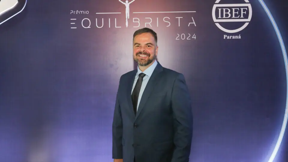 Diogo Benke, CFO do Grupo Marista, ganhador do Prêmio Equilibrista 2024