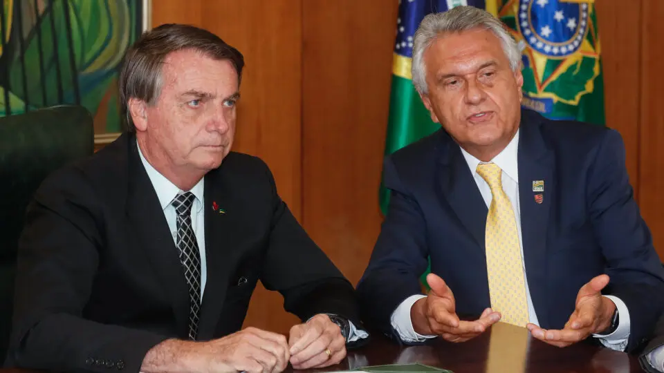 Bolsonaro diz que Caiado “fala grosso”, mas aceitou o apoio do PT