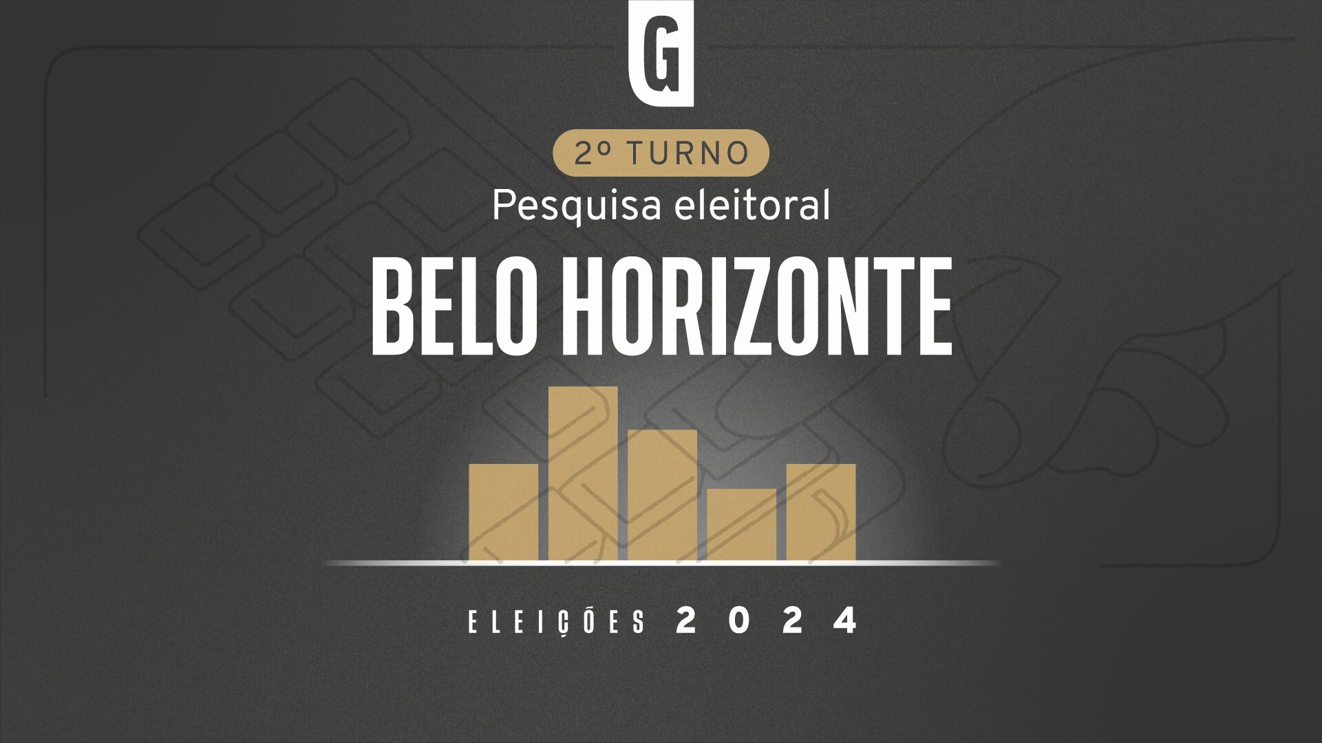 Pesquisa Datafolha ouviu 910 eleitores em Belo Horizonte sobre intenção de voto no 2º turno.