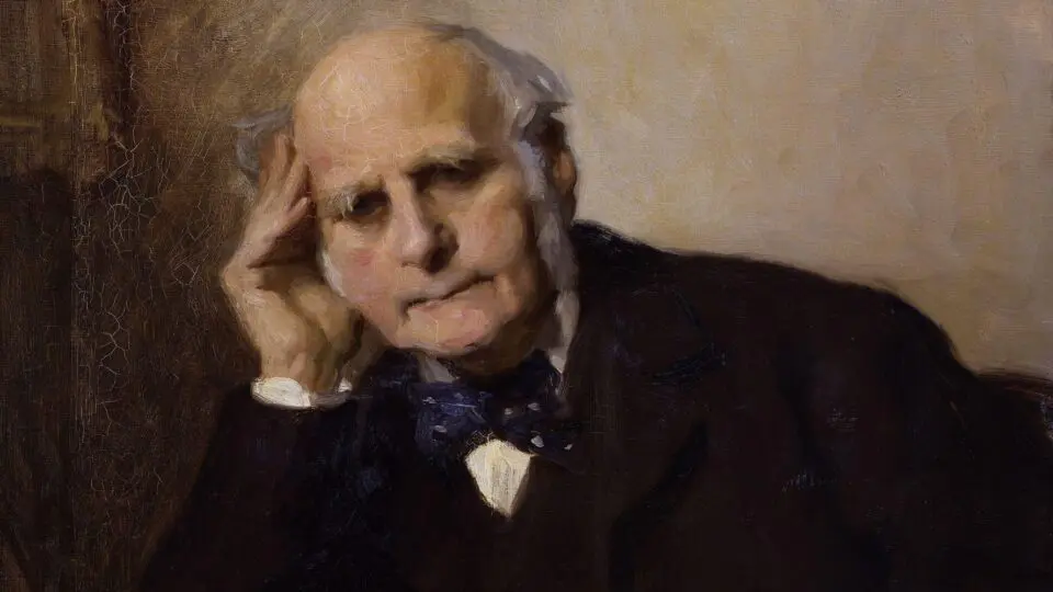 Francis Galton, primo de Charles Darwin e promotor da eugenia.