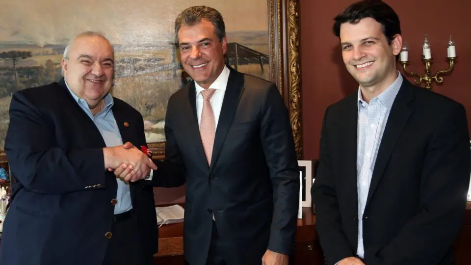 Rafael Greca, Beto Richa e Eduardo Pimentel