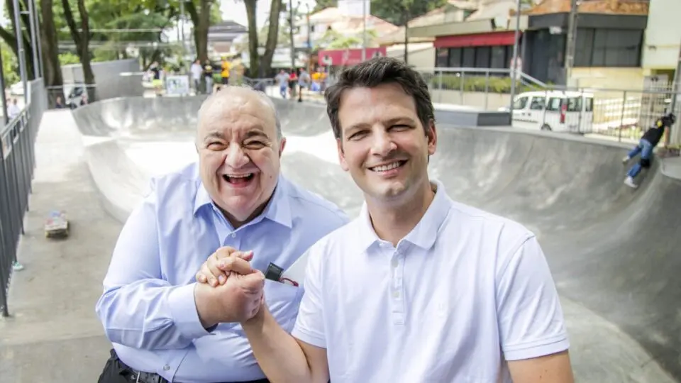 Rafael Greca e Eduardo Pimentel