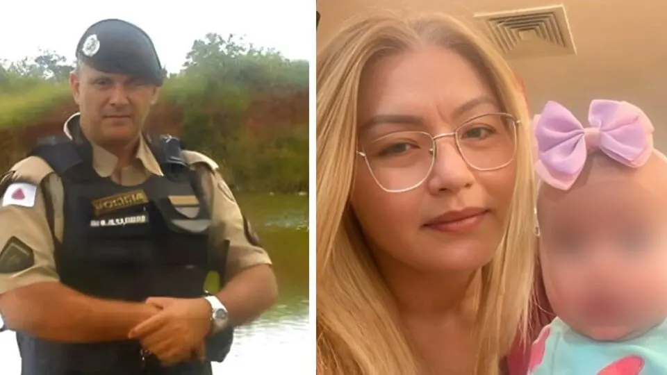 O ex-policial militar Marcos Alexandre foi preso durante a gravidez da esposa, não acompanhou o nascimento da filha caçula e nem o desenvolvimento dela; a bebê está com nove meses