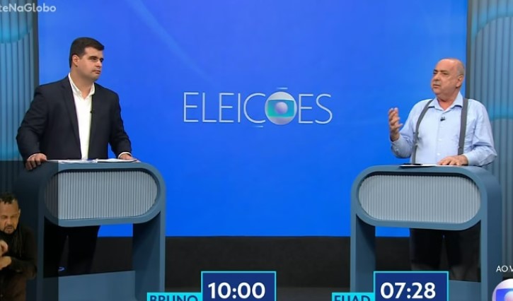 Bruno Engler (PL) e Fuad Noman (PSD) se enfrentam no último debate da TV Globo
