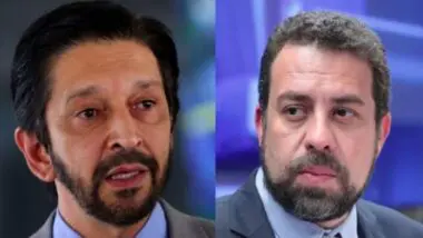 Nunes destacou apoio do governo, enquanto Boulos disse acreditar em "sentimento de virada" na reta final.