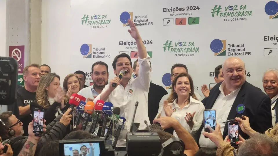 Eduardo Pimentel (PSD), prefeito eleito de Curitiba