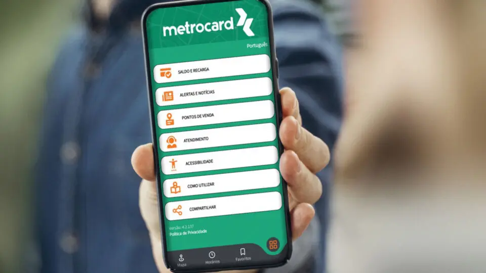 Metrocard App é essencial para o passageiro de transporte coletivo da Região Metropolitana de Curitiba
