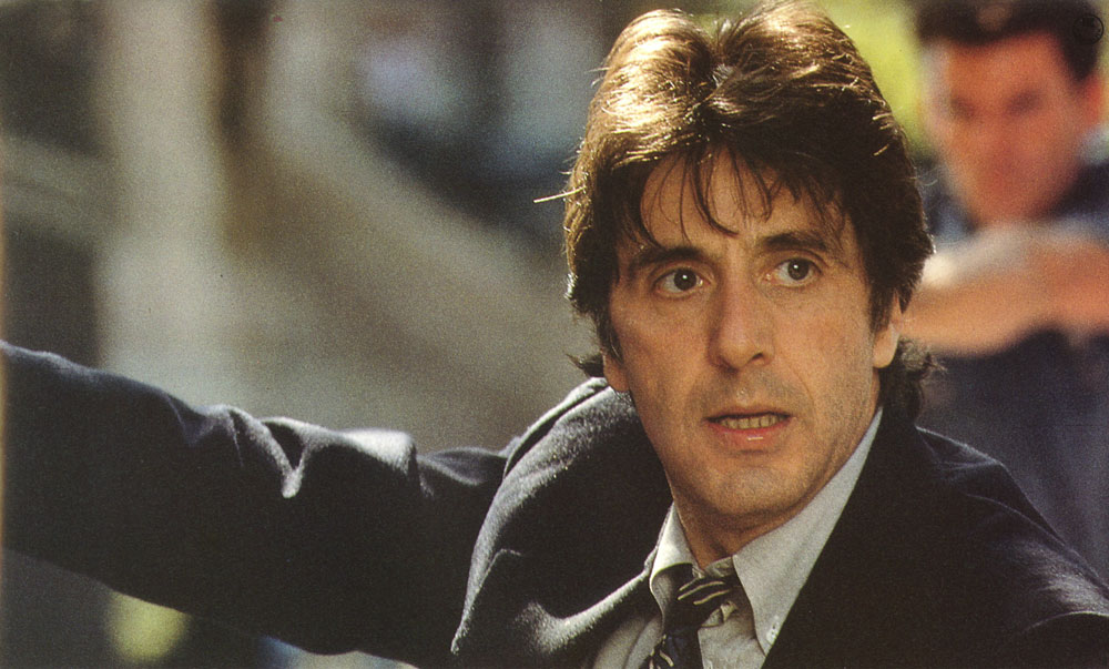 Em 1989, após enfrentar uma depressão, Al Pacino viveu um policial em “Vítimas de uma Paixão”