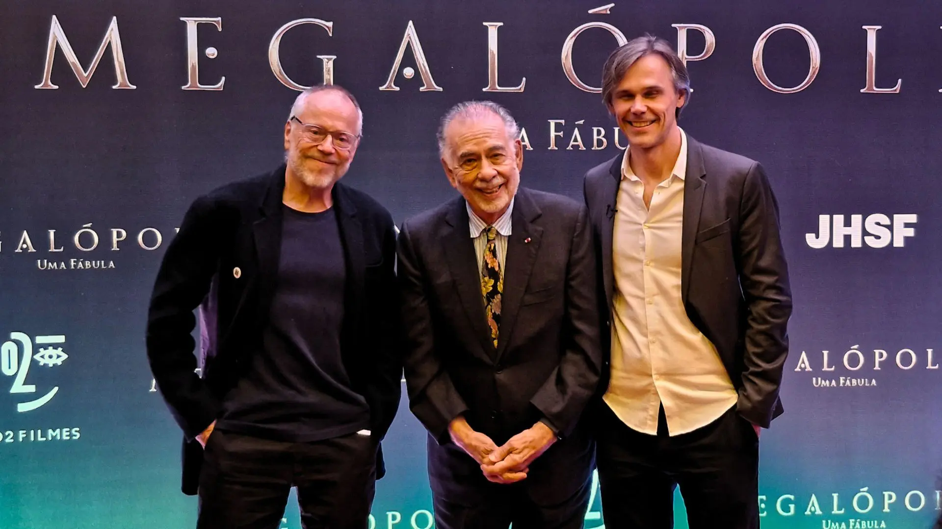 Fernando Meirelles, Francis Ford Coppola e Igor Kupstas Janczukowicz