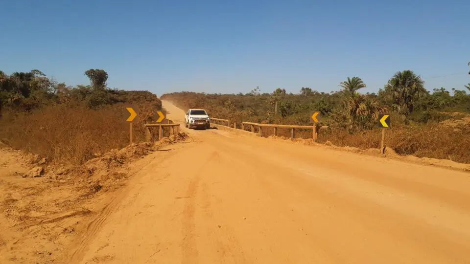 BR-158 no Mato Grosso